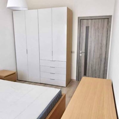 Аренда уютной квартиры-студии с отдельной комнатой и балконом, район Кьяжна, Бухарест, Румыния